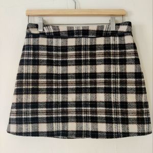 Abercrombie & Fitch Plaid Mini Skirt